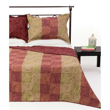 ΚΟΥΒΕΡΛΙ σετ (160cm x 220cm + 1 x 50cm x 70cm)  NS02 της Silk Fashion