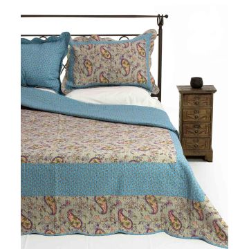 ΚΟΥΒΕΡΛΙ σετ (220cm x 240cm + 2 x 50cm x 70cm) NS76-1 της Silk Fashion