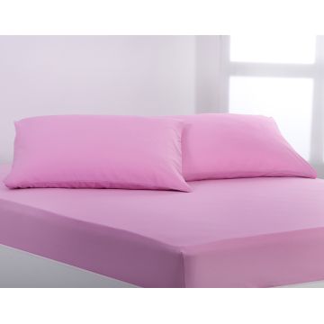 Βαμβακερό σετ μαξιλαροθήκες essentials (52cm x 72cm ) pastel levander