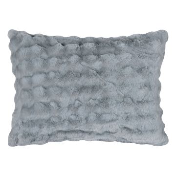 Silk Fashion Μαξιλαροθήκη burble (50cm x 70cm) γκρί