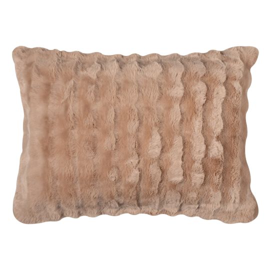 Silk Fashion Μαξιλαροθήκη burble (50cm x 70cm) ανοιχτό καφέ