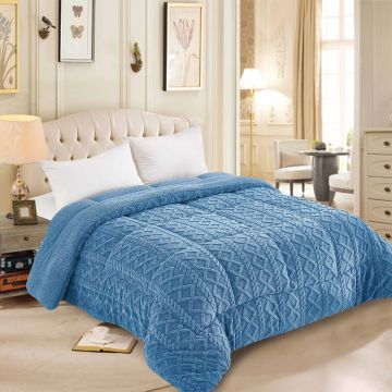 Κουβερτοπάπλωμα knitted (220cm x 240cm) ραφ της Silk Fashion Κουβερτοπάπλωμα knitted (220cm x 240cm) ραφ της Silk Fashion