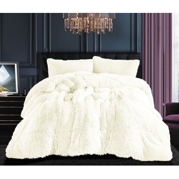 Κουβερτοπάπλωμα μαλλιαρό (170cm x 220cm) ivory της Silk Fashion Κουβερτοπάπλωμα μαλλιαρό (170cm x 220cm) ivory της Silk Fashion