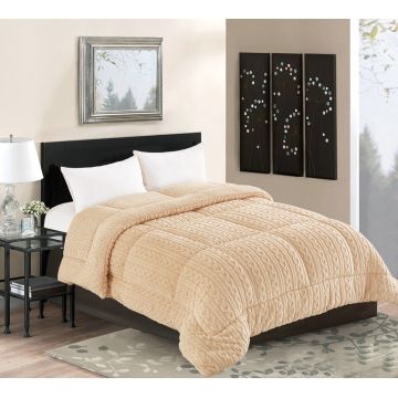 Κουβερτοπάπλωμα braid (170cm x 240cm) ivory της Silk Fashion Κουβερτοπάπλωμα braid (170cm x 240cm) ivory της Silk Fashion