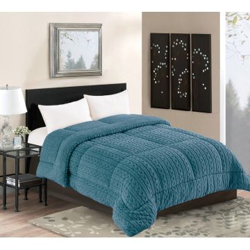 Κουβερτοπάπλωμα braid (220cm x 240cm) ραφ της Silk Fashion Κουβερτοπάπλωμα braid (220cm x 240cm) ραφ της Silk Fashion