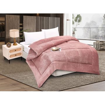 Κουβερτοπάπλωμα solid (240cm x 260cm) old rose της Silk Fashion Κουβερτοπάπλωμα solid (240cm x 260cm) old rose της Silk Fashion