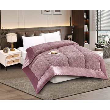 Κουβερτοπάπλωμα pv plush (220cm x 240cm) rust red της Silk Fashion Κουβερτοπάπλωμα pv plush (220cm x 240cm) rust red της Silk Fashion