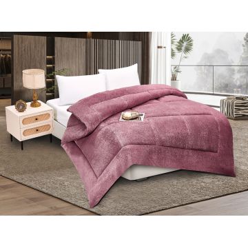 Κουβερτοπάπλωμα solid (240cm x 260cm) rust red της Silk Fashion Κουβερτοπάπλωμα solid (240cm x 260cm) rust red της Silk Fashion