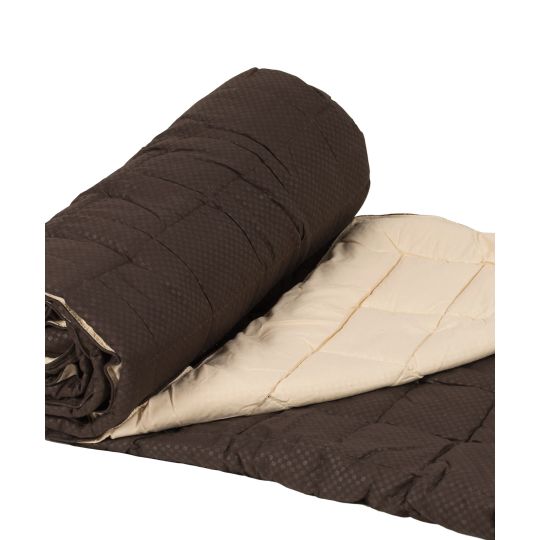 Silk Fashion πάπλωμα (220cm x 240cm) 11053 καφέ/μπέζ