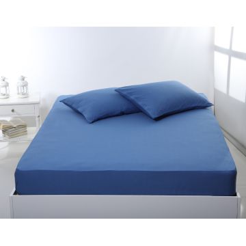 Σεντόνι με λάστιχο jersey (100cm x 200cm + 35cm) jean της Silk Fashion