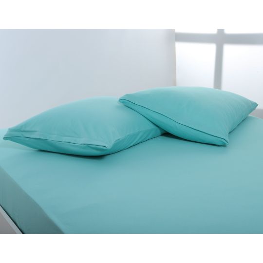 Ζευγάρι μαξιλαροθήκες jersey (50cm x 70cm) sea green