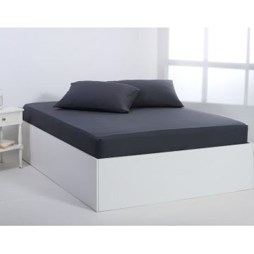 Βαμβακερό σεντόνι essentials (105cm x 200cm + 35cm) turbulence