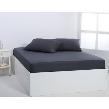 Βαμβακερό σεντόνι essentials (165cm x 200cm + 35cm) turbulence