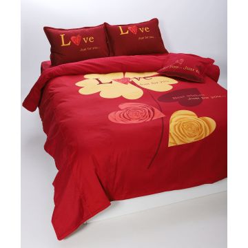 Silk Fashion παπλωματοθήκη 160cm x 240cm κατωσέντονο με λάστιχο 110cm x 210cm+19cm 1x50cm x 70cm 40cm x 40cm joy-16 Silk Fashion παπλωματοθήκη 160cm x 240cm κατωσέντονο με λάστιχο 110cm x 210cm+19cm 1x50cm x 70cm 40cm x 40cm joy-16