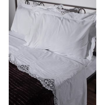 Silk Fashion ΧΕΙΡΟΠΟΙΗΤΟ ΒΕΝΙΣ ΣΕΝΤΟΝΙ NG018 ΤΡΙΩΝ ΤΕΜΑΧΙΩΝ (225CM X 270CM) ΛΕΥΚΟ Silk Fashion ΧΕΙΡΟΠΟΙΗΤΟ ΒΕΝΙΣ ΣΕΝΤΟΝΙ NG018 ΤΡΙΩΝ ΤΕΜΑΧΙΩΝ (225CM X 270CM) ΛΕΥΚΟ