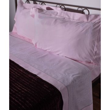 Silk Fashion ΧΕΙΡΟΠΟΙΗΤΟ ΣΕΝΤΟΝΙ 624 ΤΕΣΣΑΡΩΝ ΤΕΜΑΧΙΩΝ (225CM X 270CM) ροζ Silk Fashion ΧΕΙΡΟΠΟΙΗΤΟ ΣΕΝΤΟΝΙ 624 ΤΕΣΣΑΡΩΝ ΤΕΜΑΧΙΩΝ (225CM X 270CM) ροζ