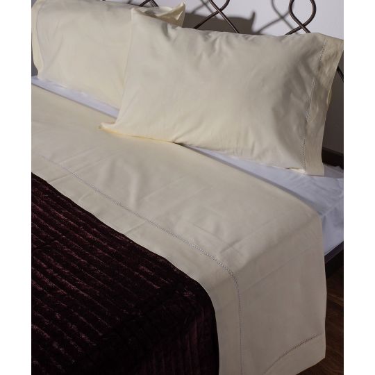 Silk Fashion ΧΕΙΡΟΠΟΙΗΤΟ ΣΕΝΤΟΝΙ ΜΕ ΑΖΟΥΡ ΝΧ46 ΤΡΙΩΝ ΤΕΜΑΧΙΩΝ (225CM X 250CM) ΚΙΤΡΙΝΟ