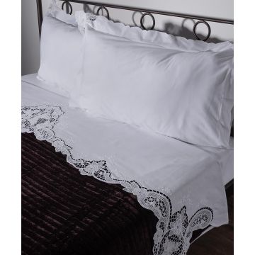 Silk Fashion ΧΕΙΡΟΠΟΙΗΤΟ ΚΗΠΟΥΡ ΣΕΝΤΟΝΙ 8376 ΤΕΣΣΑΡΩΝ ΤΕΜΑΧΙΩΝ (225CM X 270CM) ΛΕΥΚΟ Silk Fashion ΧΕΙΡΟΠΟΙΗΤΟ ΚΗΠΟΥΡ ΣΕΝΤΟΝΙ 8376 ΤΕΣΣΑΡΩΝ ΤΕΜΑΧΙΩΝ (225CM X 270CM) ΛΕΥΚΟ