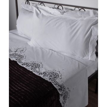 Silk Fashion ΧΕΙΡΟΠΟΙΗΤΟ ΣΕΝΤΟΝΙ Κ37 ΚΗΠΟΥΡ ΤΡΙΩΝ ΤΕΜΑΧΙΩΝ (225CM X 270CM) ΛΕΥΚΟ Silk Fashion ΧΕΙΡΟΠΟΙΗΤΟ ΣΕΝΤΟΝΙ Κ37 ΚΗΠΟΥΡ ΤΡΙΩΝ ΤΕΜΑΧΙΩΝ (225CM X 270CM) ΛΕΥΚΟ