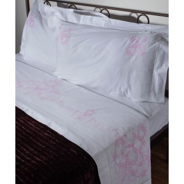 Silk Fashion ΧΕΙΡΟΠΟΙΗΤΟ ANEBATO ΣΕΝΤΟΝΙ 2827 ΤΕΣΣΑΡΩΝ ΤΕΜΑΧΙΩΝ (225CM X 270CM) ΛΕΥΚΟ/ΡΟΖ Silk Fashion ΧΕΙΡΟΠΟΙΗΤΟ ANEBATO ΣΕΝΤΟΝΙ 2827 ΤΕΣΣΑΡΩΝ ΤΕΜΑΧΙΩΝ (225CM X 270CM) ΛΕΥΚΟ/ΡΟΖ