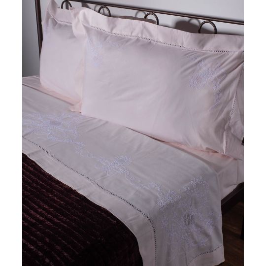 Silk Fashion ΧΕΙΡΟΠΟΙΗΤΟ ANEBATO ΣΕΝΤΟΝΙ 2827 ΤΕΣΣΑΡΩΝ ΤΕΜΑΧΙΩΝ (225CM X 270CM) ΡΟΖ