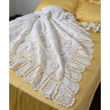 Χειροποίητη πλεκτή κουβέρτα 10049 (225cm x 250cm) της Silk Fashion