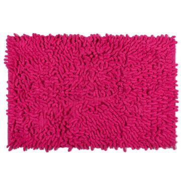 Silk Fashion Πατάκι μπάνιου γαριδάκι (50cm x 80cm) φούξια