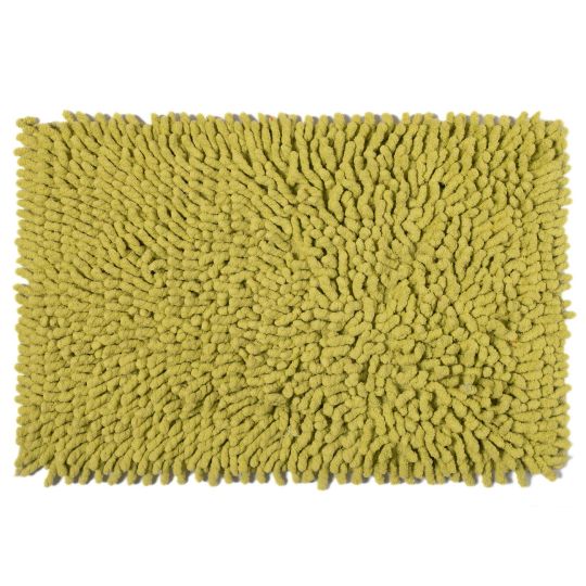 Silk Fashion Πατάκι μπάνιου γαριδάκι (50cm x 80cm) λαχανί