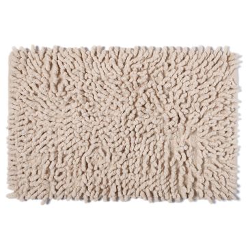 Silk Fashion Πατάκι μπάνιου γαριδάκι (50cm x 80cm) μπέζ