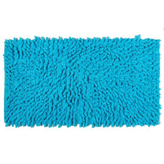 Silk Fashion Πατάκι μπάνιου γαριδάκι (50cm x 80cm) σιέλ