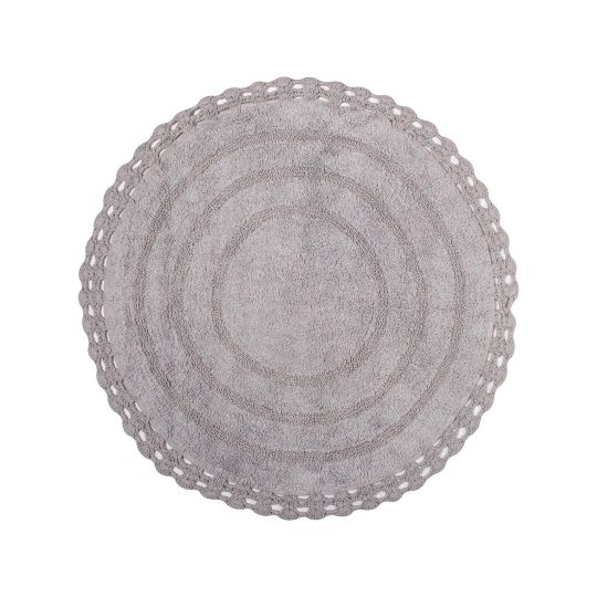 Silk Fashion Πατάκι στρογγυλό ( 70cm ) linen