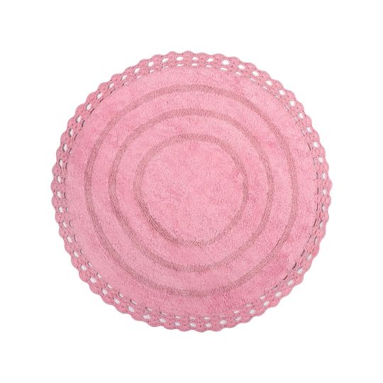 Silk Fashion Πατάκι στρογγυλό ( 70cm ) linen