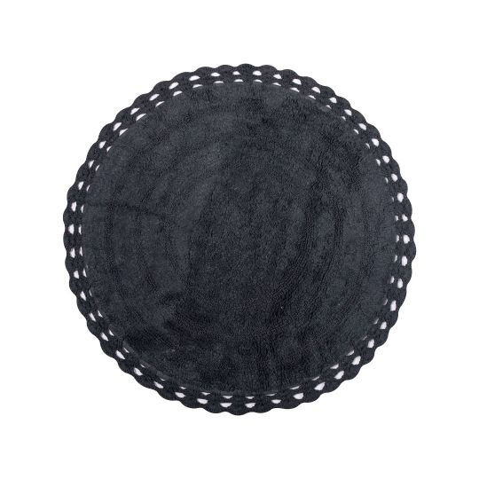 Silk Fashion Πατάκι στρογγυλό ( 70cm ) linen