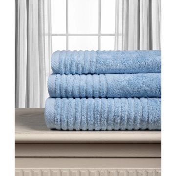 Silk Fashion Βαμβακερή πετσέτα ΕΡΑΤΩ 600gsm (40cm x 60cm) light blue