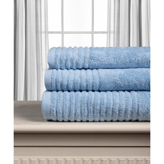 Silk Fashion Βαμβακερή πετσέτα ΕΡΑΤΩ 600gsm (40cm x 60cm) light blue