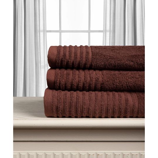 Silk Fashion Βαμβακερή πετσέτα ΕΡΑΤΩ 600gsm (40cm x 60cm) brown