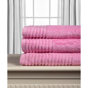 Silk Fashion Βαμβακερή πετσέτα ΕΡΑΤΩ 600gsm (75cm x 150cm) Pink