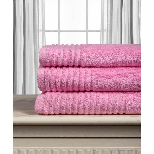 Silk Fashion Βαμβακερή πετσέτα ΕΡΑΤΩ 600gsm (75cm x 150cm) Pink