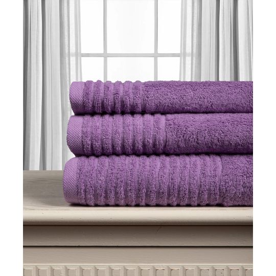 Silk Fashion Βαμβακερή πετσέτα ΕΡΑΤΩ 600gsm (75cm x 150cm) Lila