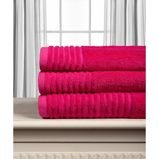 Silk Fashion Βαμβακερή πετσέτα ΕΡΑΤΩ 600gsm (75cm x 150cm) fuschia