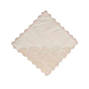 Πετσετάκια γωνίες 12 τεμάχια (33cm x 33cm) 7023 μπέζ Πετσετάκια γωνίες 12 τεμάχια (33cm x 33cm) 7023 μπέζ