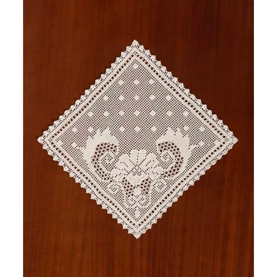 Silk Fashion Πετσετάκια γωνίες 12 τεμάχια (33cm x 33cm) 5306 μπέζ