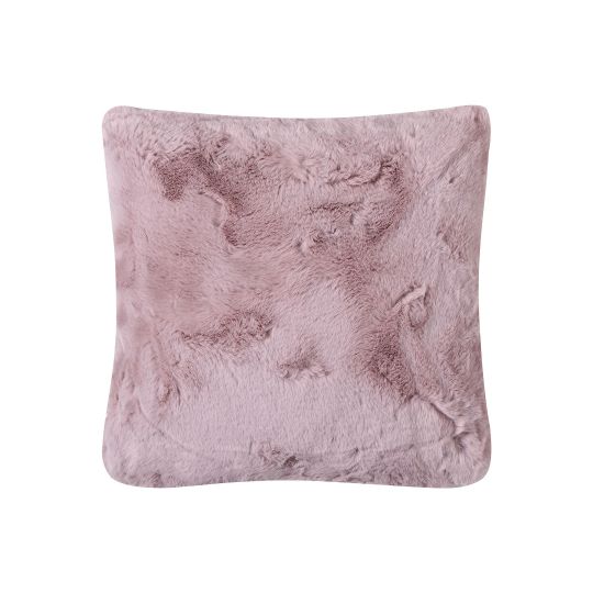 Silk Fashion ΜΑΞΙΛΑΡΟΘΗΚΗ RABBIT FUR ΜΕ ΓΕΜΙΣΗ (45cm x 45cm) PINK/GREY
