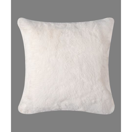 Silk Fashion ΜΑΞΙΛΑΡΟΘΗΚΗ RABBIT FUR (45cm x 45cm) IVORY