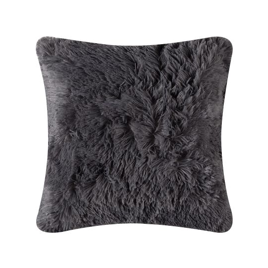 Silk Fashion ΜΑΞΙΛΑΡΟΘΗΚΗ LONG HAIR (45cm x 45cm) DARK GREY