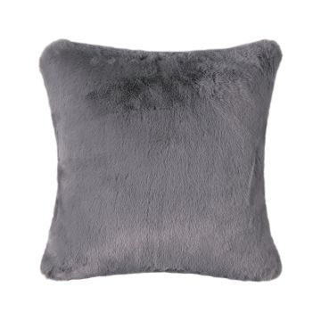 ΜΑΞΙΛΑΡΟΘΗΚΗ RABBIT FUR (45cm x 45cm) DARK GREY