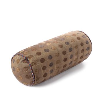 Silk Fashion Καραμέλα με γέμιση (40cm x 17cm) 602 πουά λαδί