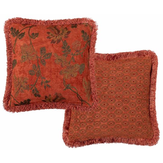 Μαξιλαροθήκη 213 (45cm x 45cm) κεραμιδί