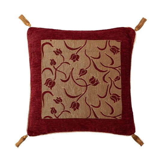 ΜΑΞΙΛΑΡΟΘΗΚΗ (45cm x 45cm) 5178 μπορντώ