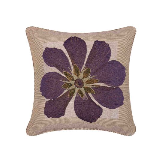 ΜΑΞΙΛΑΡΟΘΗΚΗ (45cm x 45cm) σενίλ λουλούδι5